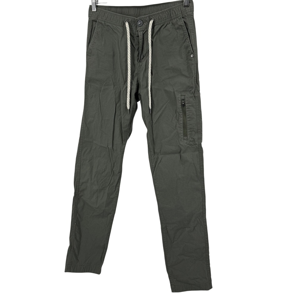 Vuori Ripstop Climber Pants Women S Olive Green Hiking Organic Cotton VW401-L